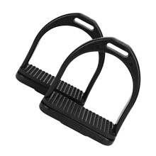 2 Pieces Horse Stirrups NonSlip Saddle Stirrups Practical and WearResistant Riding Stirrups Secure Grip for Riders Suitable for Various Saddles