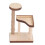 Mini Cat Climbing Model 2 Birch 7.4x4.7x3.2cm 8