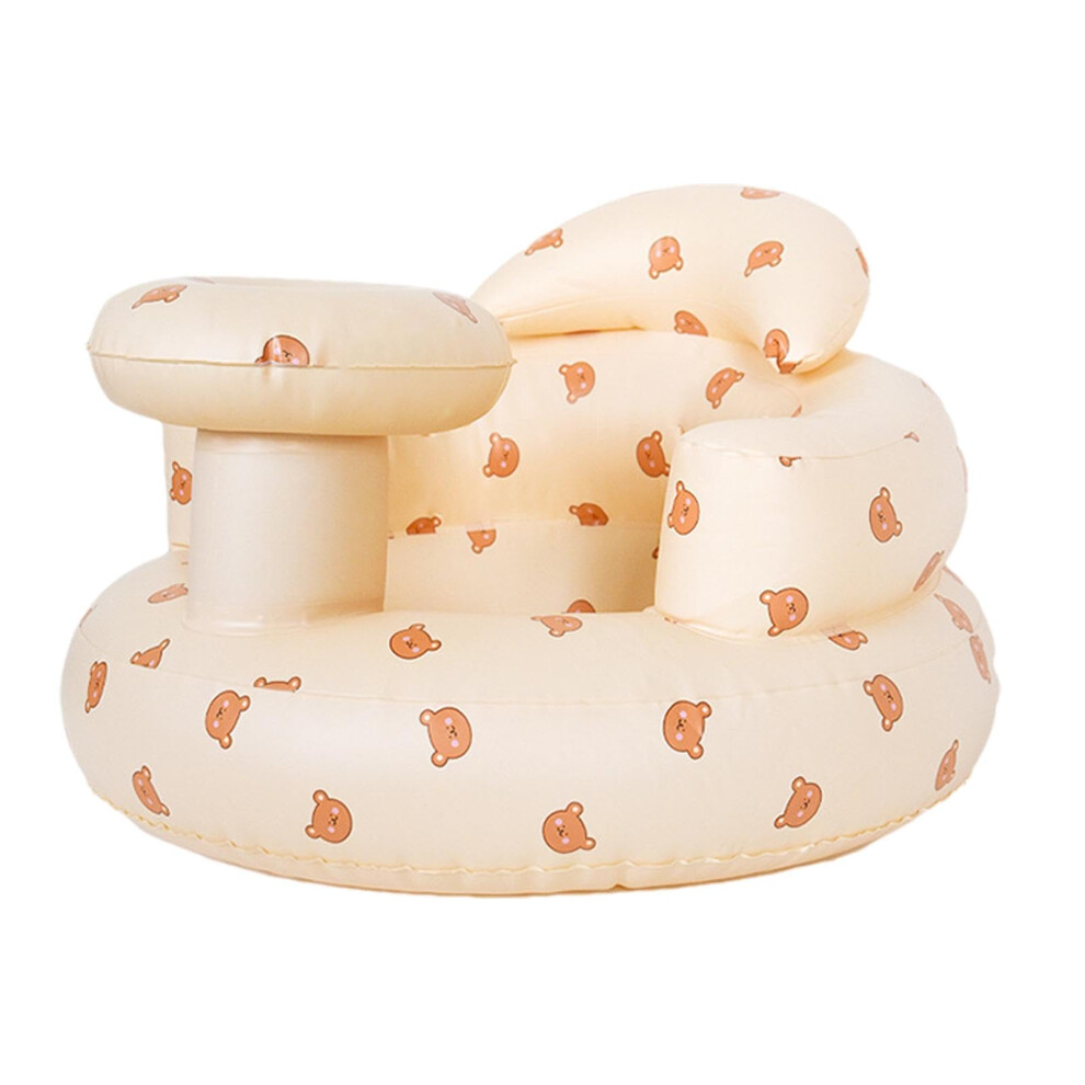 Inflatable Baby Seat For Sitting Up 336 Months With BuiltIn Air Pump Baby Support Floor Chair Infant Back Support Sofa