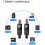 UHF Wireless Microphone Transmitter Receiver XLR System For 48V Condenser Microphones, Wireless Accessories 3