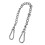 Chrome Plated Stainless Steel Hanging Chain 26in for Hammock Rust Proof 10