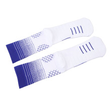 Herren Sport-Socken L 37-45 Weiß Dunkelblau Gepolstert Atmungsaktiv