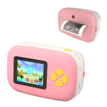 Kinder-Instant-Kamera mit 2-Zoll-HD-Display, 16 MP, USB-Aufladung, 1080P Video & MP3