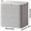 Underbed Storage Baskets Portable with Handles for Bedding, Pillows and Clothes, Space Saving Storage Solution Grande 3