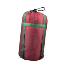 Storage Bag for Sleeping Bag, Waterproof Compression Bag With Adjustable Straps, 7.09 x 14.96 In, Red, Travel