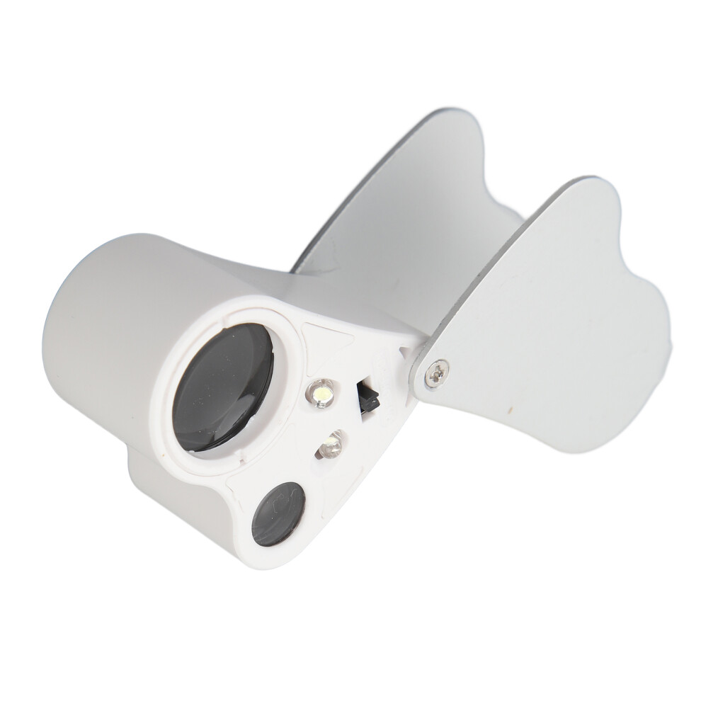 Dual Lens 30X 60X Mini Pocket Microscope With Led 89G Light 7641368878875