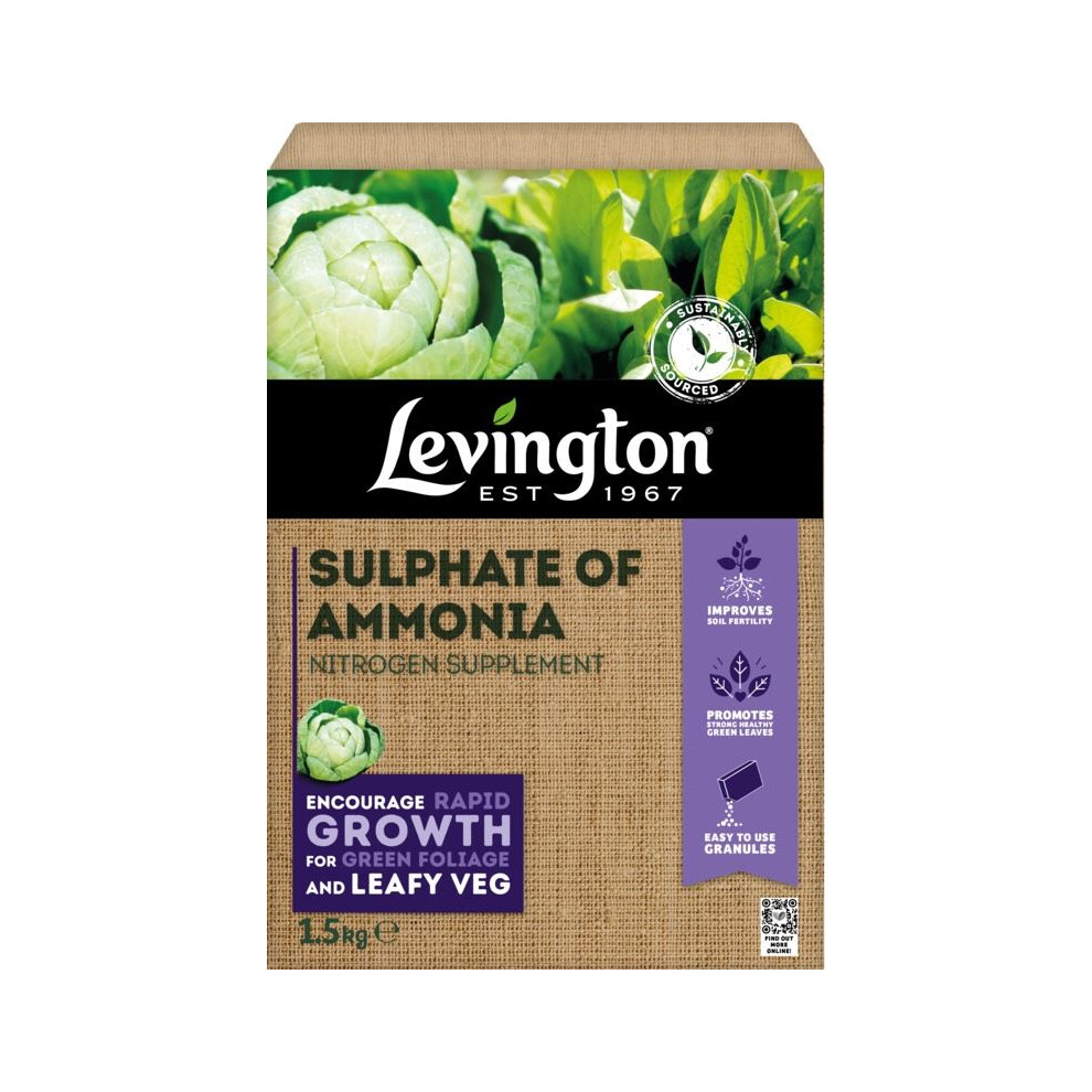 Levington Sulphate Of Ammonia - 1.5Kg