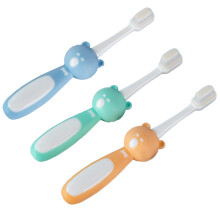 Nano Baby Toothbrush, Non-Slip Easy Grip Handle Supports Safe Handling, Cute Colorful Design Engages Little Ones, Bpa-Free For Health Assurance, Seaml