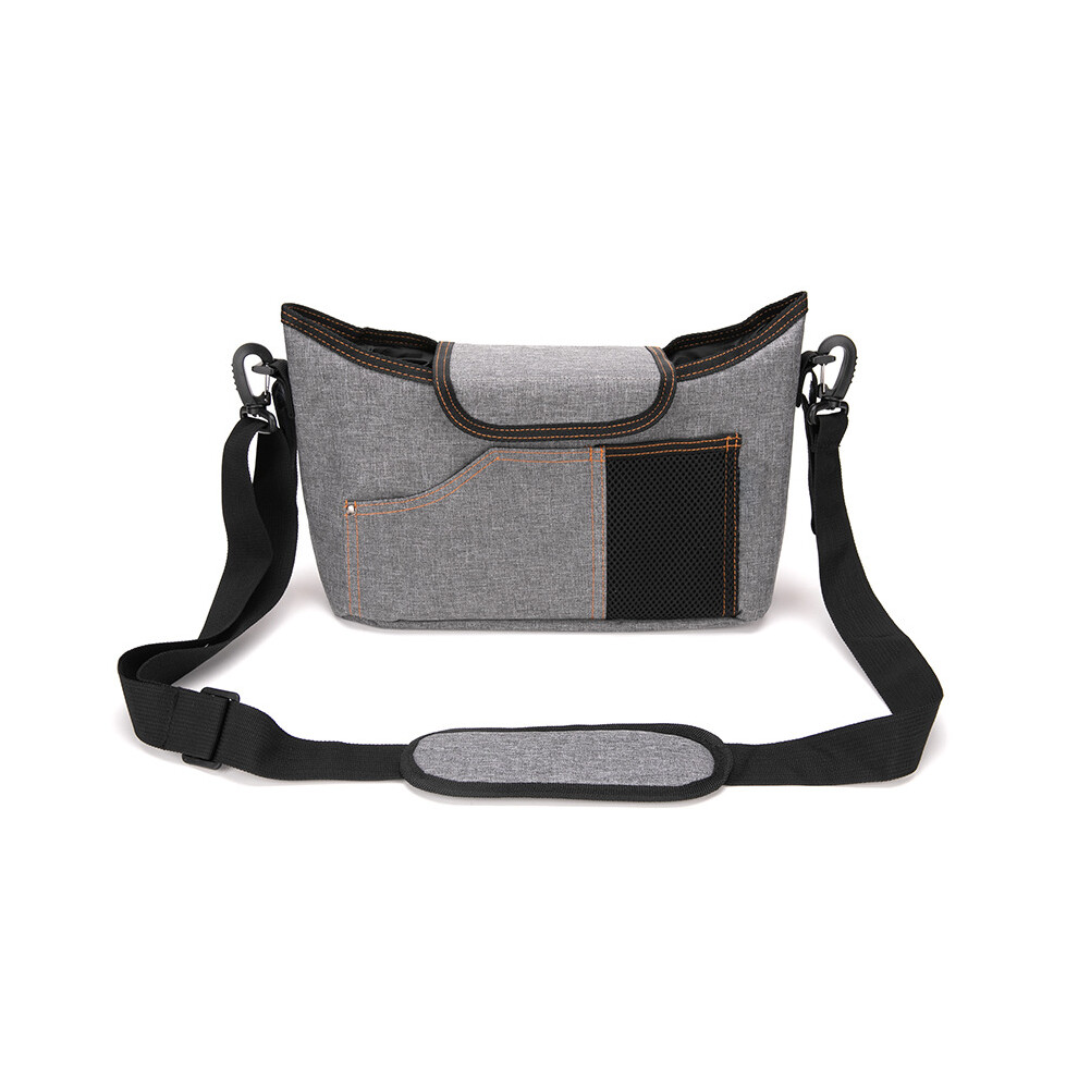Stroller Buddy: Multifunctional Storage Bag, Your Essential Companion For Every Outing, Ensures Convenience And Style With Adjustable Shoulder Strap,