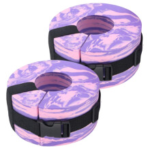 Water Aerobics Ankle Weights Eva Aquatic Cuffs Adjustable Pool Exercise Weights For Ankles And Arms Purple