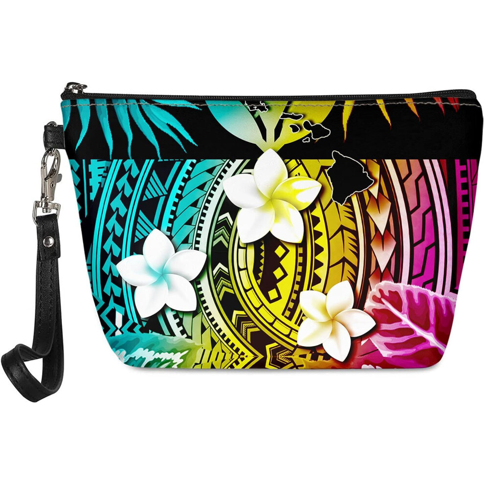 Stylish Travel Makeup Bag, Durable Material Waterproof Premium Pu Leather Large Capacity For All Occasions Compact Size Ideal For Daily Use And