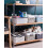 Heavy Duty Capacity Storage Basket, Durable PP Plastic for Space-saving Stackable Portable Handle, Eco-friendly Material for Multifunctional Use in 4