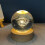 Solar System Crystal Balls Night Light with Wood Base-Moon 6