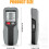 Stud Detectors Multifunction Wall Detector With LCD Screen Metal Detectors For Drywall Framing Grey 4