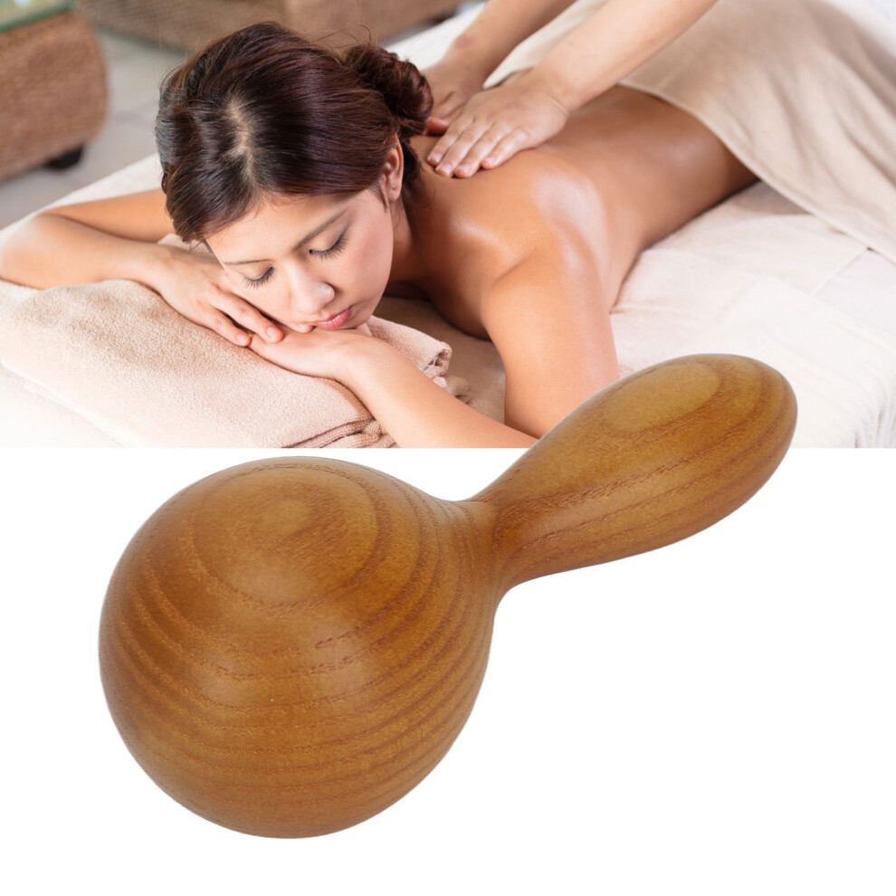 Versatile Teakwood Beauty Massage Hammer for Relaxation & Fatigue Relief