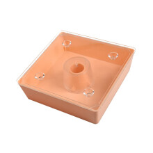 Bee Feeder Square Plastic Hive Entrance Water and Food Dish for Easy Garden Beekeeping Supplies