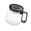 Tasse à café transparente de 16 oz avec couvercle sécurisé, 1