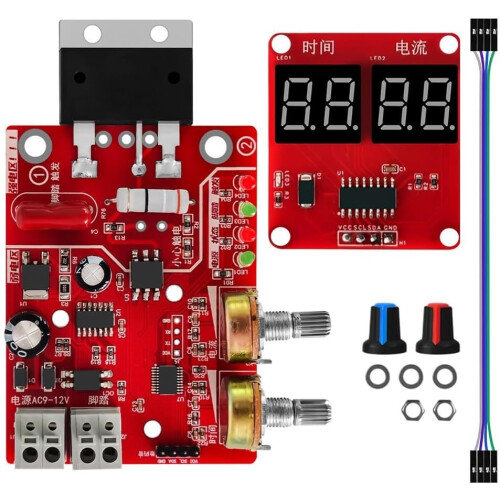 SCR Compatible 40100A Spot Welder Controller Panel Featuring Crossing Detection Circuit (40A) Industrial Controller 1