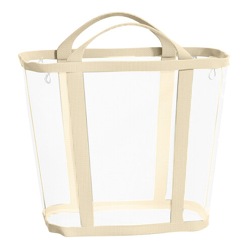 Panier à linge peu encombrant, sac de rangement en-BeigeXL