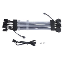 18AWG ARGB Motherboard Netzteil Verlängerungskabel 3x8Pin 24PIN