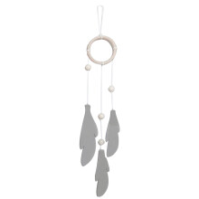 Natural Wood Crib Decor, Eco-Friendly Felt Baby Mobile For Cribs, Gender Neutral Nursery Wind Chime, Sturdy And Durable With Non-Toxic Finishes, Suita