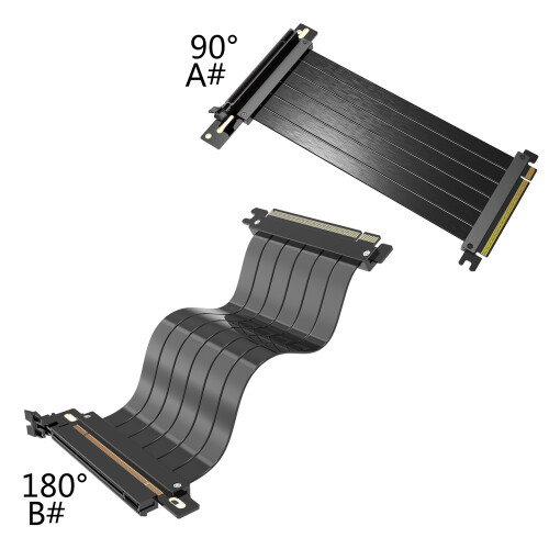 Graphics Extension Cable GPU Vertical Bracket Extender-25 A 2
