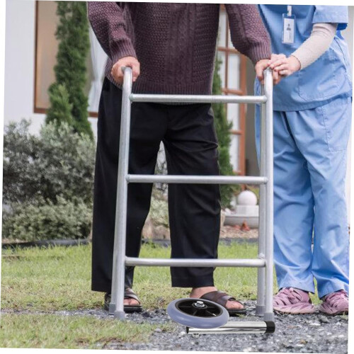 Walker Wheels Replacement Silent Smooth Durable Front Wheels for Walkers  Load Capacity for Elderly 1