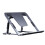 Support de refroidissement pliable pour ordinateur-Gris 1