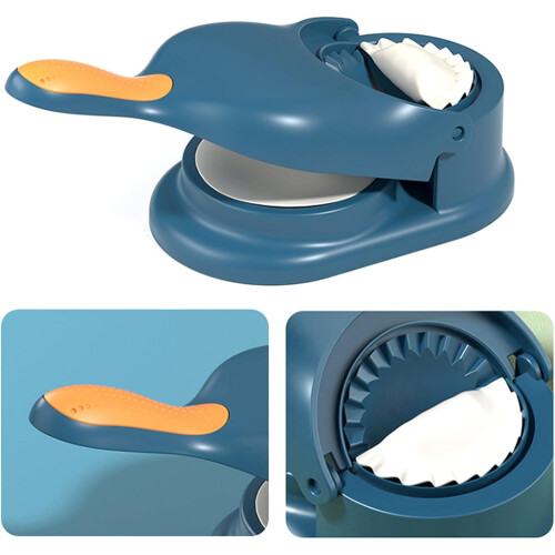 2 in 1 Dumpling Maker and Press Tool, Durable FoodGrade Plastic, Easy Clean for Home Kitchen 1