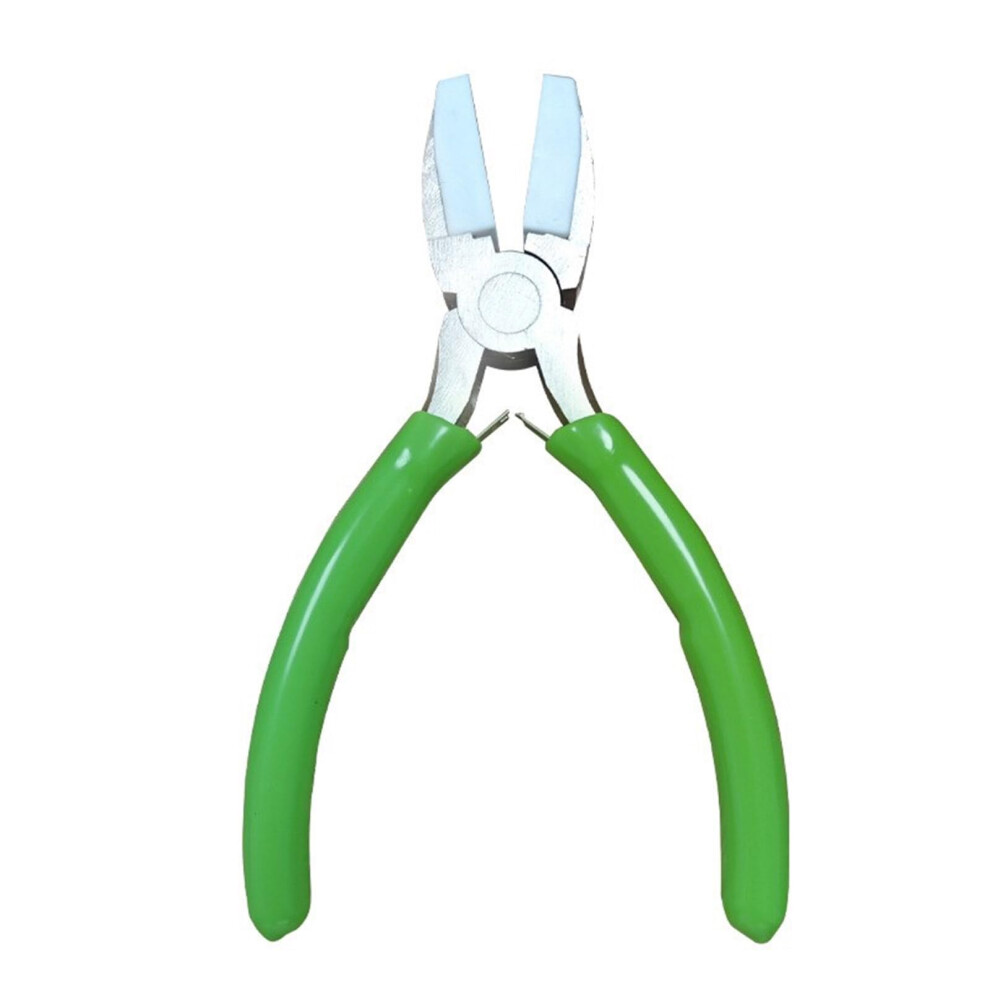 Nylon Jaw Pliers For Jewelry, Flat Nose Pliers, Chain Nose Pliers, Nonmarring Nylon, Handmade Jewelry Green 9189345150869