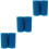 6Stk Pool Filter Austauschbar Waschbar Blau 5