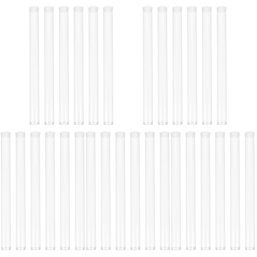 30St Transparante Incense Stick Opslagtubes Set 1