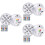 3St Waterdichte Plastic LED Onderwaterlicht Wit Voor Verlichting 8