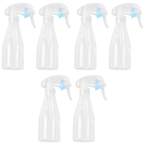 6St Plastic Spuitfles Wit Herbruikbaar Lichtgewicht Voor 2