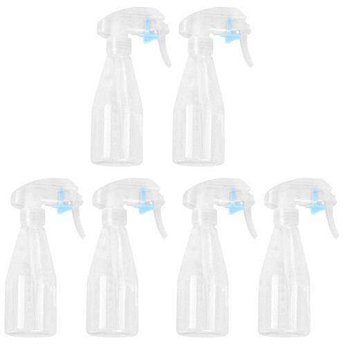 6St Plastic Spuitfles Wit Herbruikbaar Lichtgewicht Voor 1