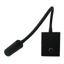 3Stk Flexible -Leselampe Schwarz Mit Augenschonendem Licht
