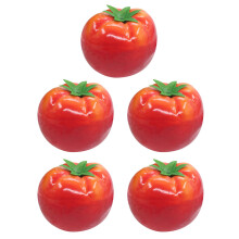 15Stk Umweltfreundliche Rote Fake Tomaten Kreative Dekoideen