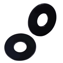 3Stk Gitarren Toggle Plate Treble Washer Mit Goldener Prägung