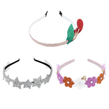 6Stk Haarreif Glitzer Haarreifen Accessoires