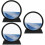 3Stk 3D Sandkunst Quicksand Bild Deko Blau 9