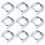 200Stk Metall Ringe Strap Clips Für Feste 1