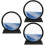 3Stk 3D Sandkunst Quicksand Bild Deko Blau 8