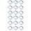 200Stk Metall Ringe Strap Clips Für Feste 5