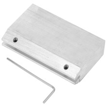 3Sets Kompaktes Metall Gitarren Bundpresswerkzeug Silber Für E-Gitarre