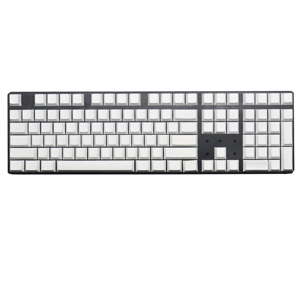 108Pcs Keycap Oem Xda Profile Pbt Key Cover For-Cherry White 7732000505096