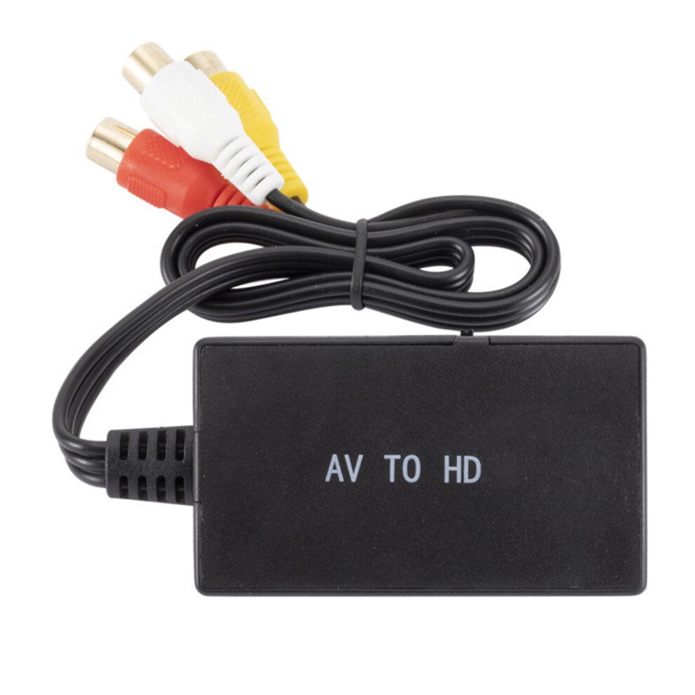 Av To Hdmi-Compatible Converter Adapter Av To Hdtv 1080P Video 7732000504129