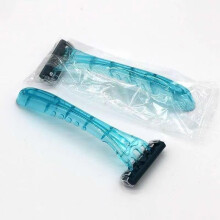 Travel Razor for Women with Gentle Stainless Blades, 2Layer Disposable Design, 10 Pack