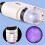 Pocket microscope with LEDlit handle, handheld microscopes, 60x120x, portable optics, smartphone connection, handheld microscopes blue 3