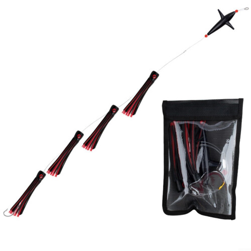 Feather Rig Bird Trolling Lure Squid Tuna Daisy Chain Model C3 Rigged