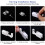8 Piece Ear Piercing Set Piercing Gun Unit Tool with Stud Earrings (Diamond01) 3